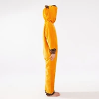 Cozy Cuddler Capybara Flannel Onesie For Adults & Kids (1pc) Multiple Sizes
