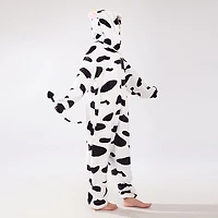 Cozy Cuddler Cow Flannel Onesie For Adults & Kids (1pc) Multiple Sizes