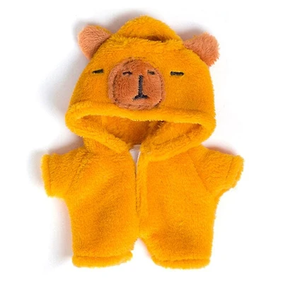 Outfit: Capybara Onesie Costume for Dolls - Petite Threads x Cozy Cuddler