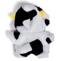 Outfit: Spotted Cow Onesie Costume for Dolls - Petite Threads x Cozy Cuddler