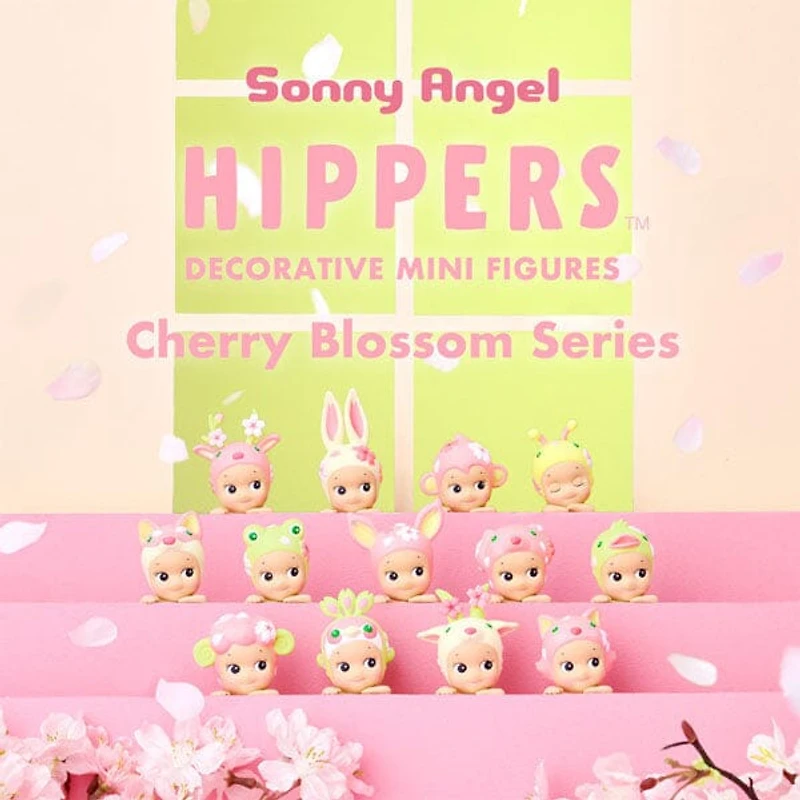 Sonny Angel Hippers Cherry Blossom Series Collectable Figurine Blind Box (1pc)