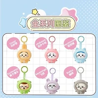 MINISO x Chiikawa: Pajama Face Changing Series Collectible Figurine Keychain Blind Box (1pc)