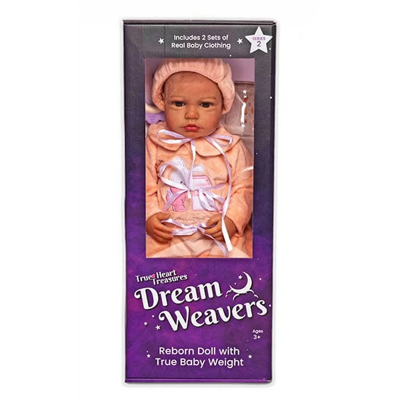 TrueHeart Treasures Dream Weavers Series 2 Weighted Reborn Lifelike Baby Dolls (3kg) Baby Chloe