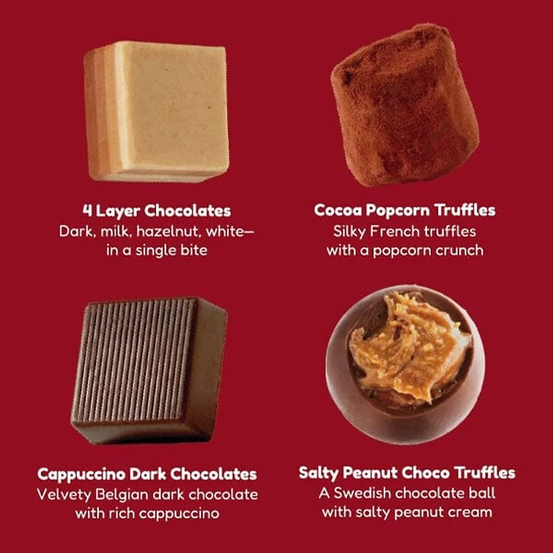 Universal Yums "Chocolate Yums of the World" Rare Imported Candy (10pc)