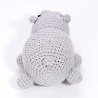 The LOOP Brigade: DIY Mini Crochet Plush Toy Complete Kit For Beginners - Chompy the Hippo