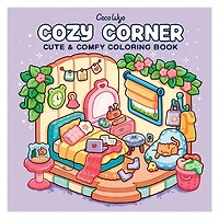 "Cozy Corner" Coloring Book: Cozy Space Coloring by Coco Wyo (45 Pages)