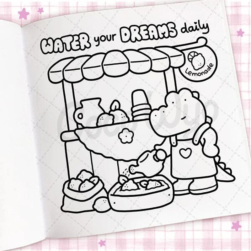 "Cozy Vibes" Coloring Book: Cozy Space Coloring by Coco Wyo (45 Pages)