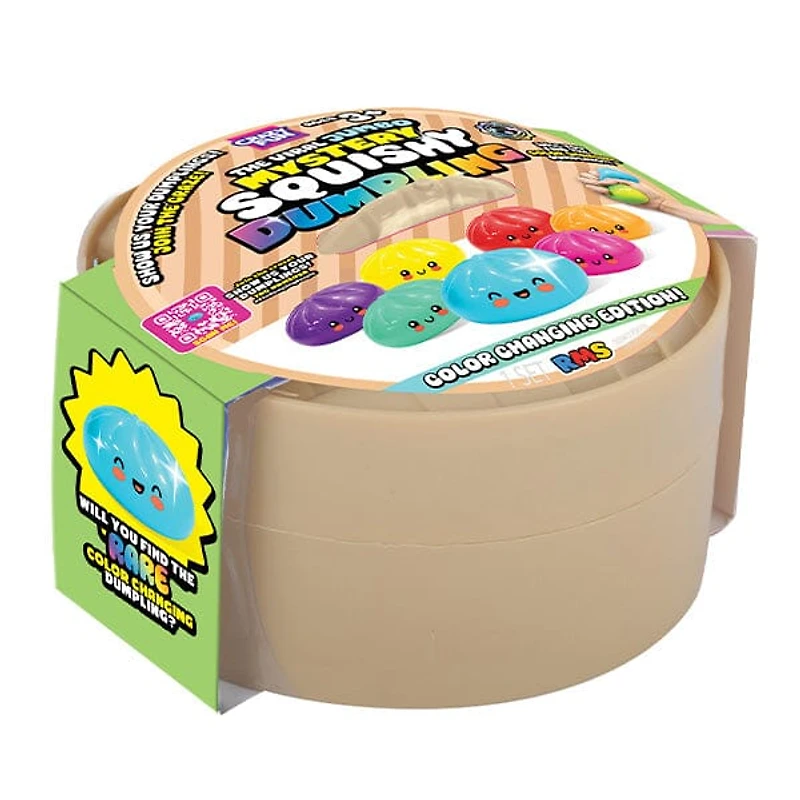 RMS® Color Change Mystery Big Bao Bun 7" Dumpling Squishy Fidget Toy (1pc)