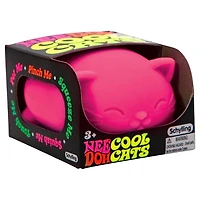 Nee Doh Cool Cats Squishy Fidget Stress Ball Toy (1pc) Colors Ship Assorted