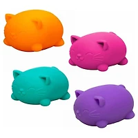 Nee Doh Cool Cats Squishy Fidget Stress Ball Toy (1pc) Colors Ship Assorted