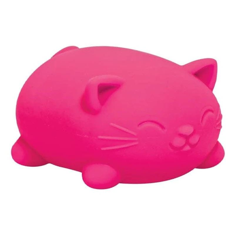 Nee Doh Cool Cats Squishy Fidget Stress Ball Toy (1pc) Colors Ship Assorted