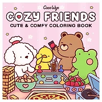 "Cozy Friends" Coloring Book: Cozy Space Coloring by Coco Wyo (40 Pages)