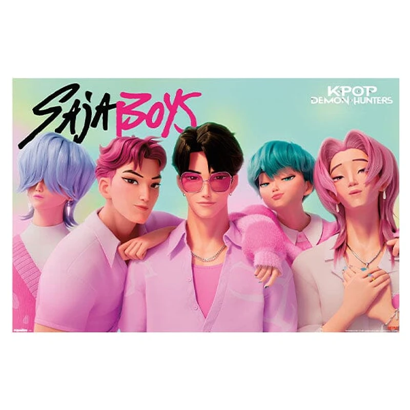 KPop Demon Hunters Poster (Assorted Styles) Available In-Store Only