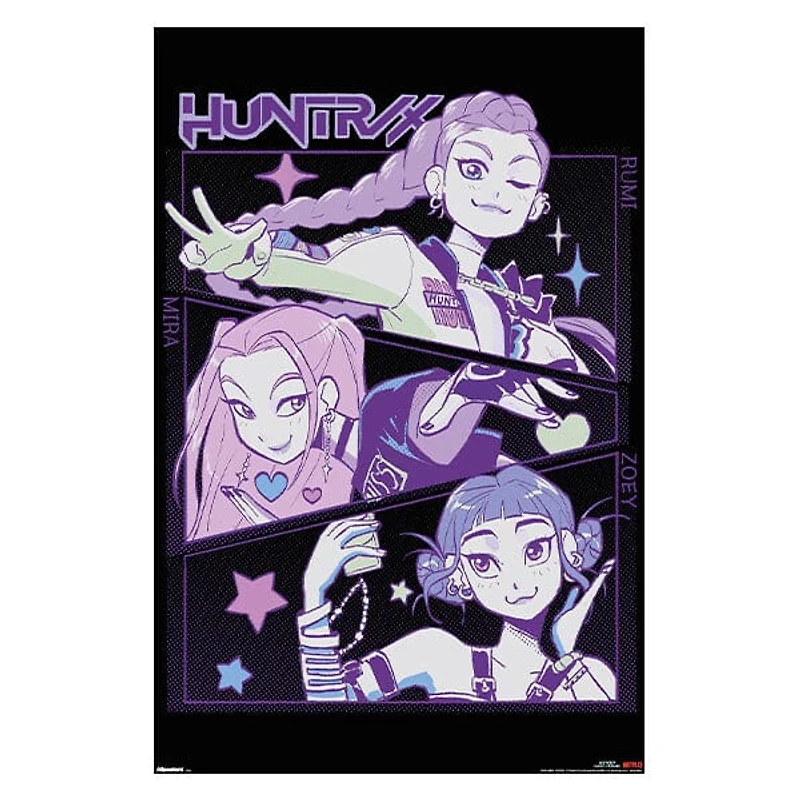 KPop Demon Hunters Poster (Assorted Styles)