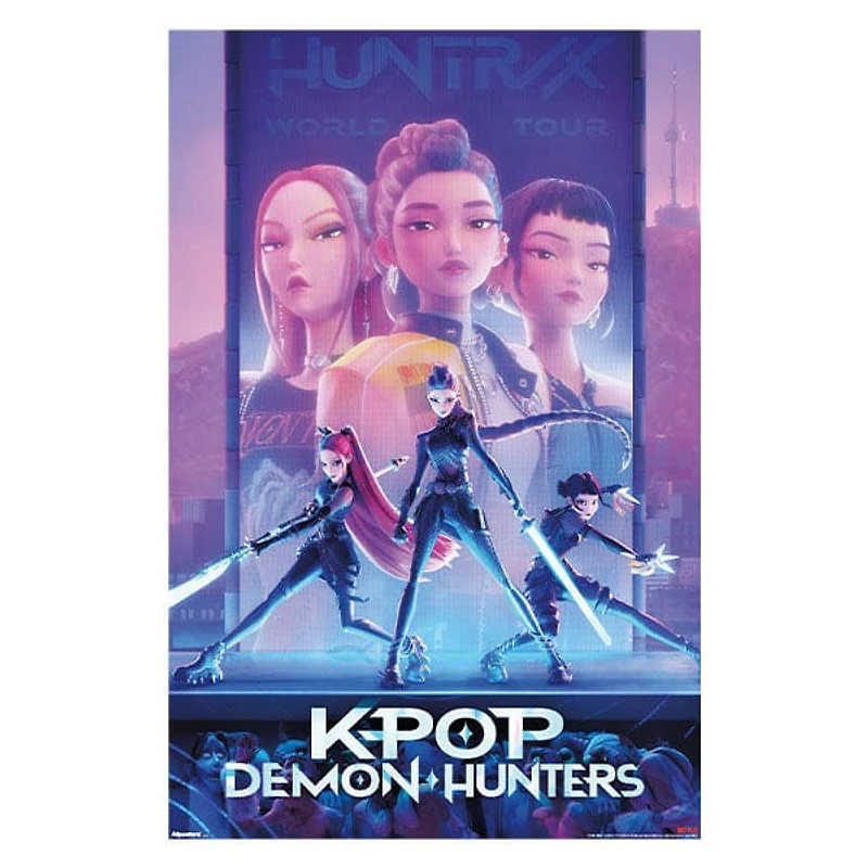 KPop Demon Hunters Poster (Assorted Styles)