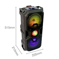 SoundLogicXT: HD Karaoke Speaker With Disco Ball and Microphone