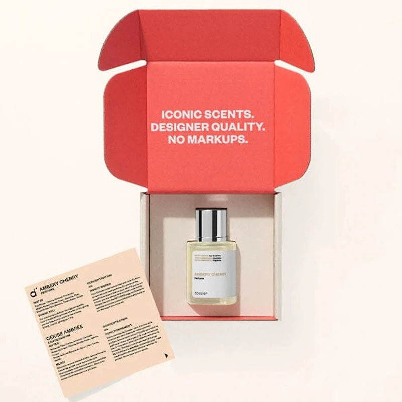 Dossier French Unisex Eau de Parfum Spray (1.7oz) Ambery Cherry