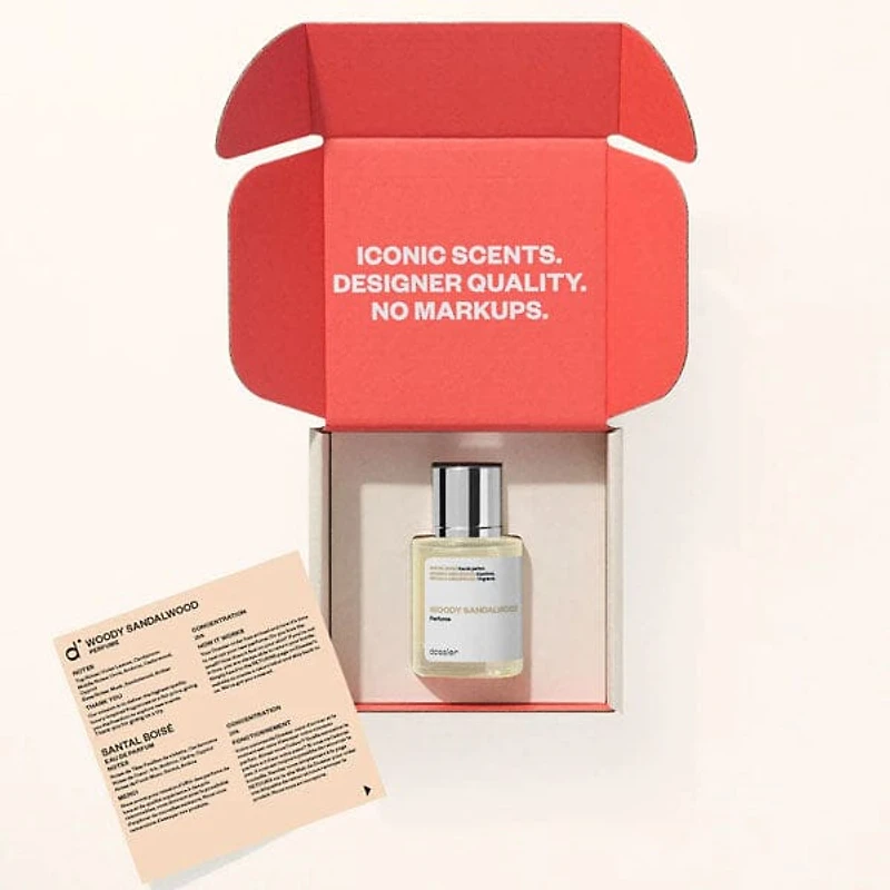 Dossier French Unisex Eau de Parfum Spray (1.7oz) Woody Sandalwood