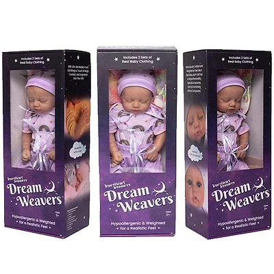 TrueHeart Treasures: Dream Weavers Collection Weighted Reborn Lifelike Baby Dolls (3kg) Baby Aurora