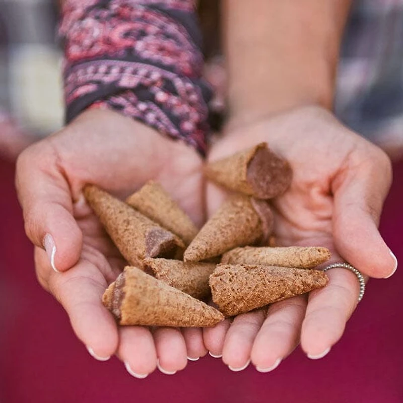 Just The Fun Part Dubai Chocolate Pistachio Kadaifi Filled Bite-Size Crispy Mini Waffle Cones (120g)