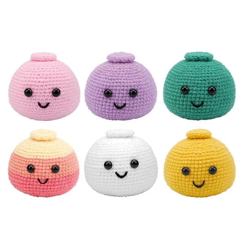 The LOOP Brigade: Mystery Dumplings DIY Crochet Plush Toy Complete Kit For Beginners Blind Bag