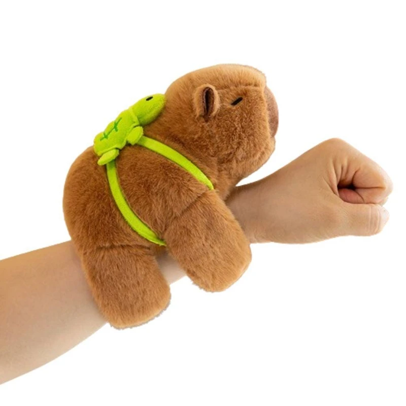 Capywrapz: Capybara Plush Toy Wrist Band