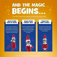 Elf On The Shelf® Official Christmas Tradition Kit (Blue Eye Boy English/French) Includes Storybook & Scout Elf!