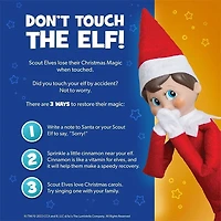 Elf On The Shelf® Official Christmas Tradition Kit (Blue Eye Boy English/French) Includes Storybook & Scout Elf!