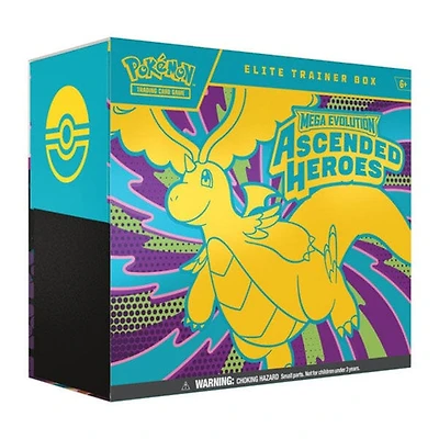 Pokémon TCG: Mega Evolution ME2.5 Ascended Heroes Elite Trainer Box