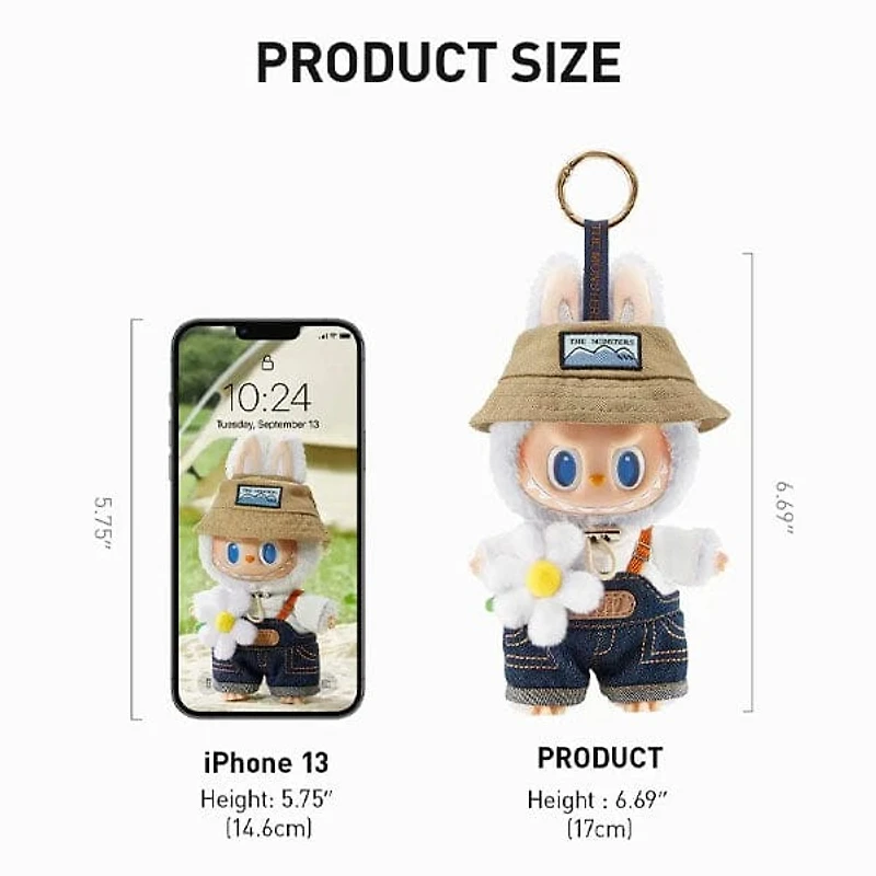 Pop Mart x THE MONSTERS: Labubu "Fall In Wild" Plush Doll Pendant (1pc)