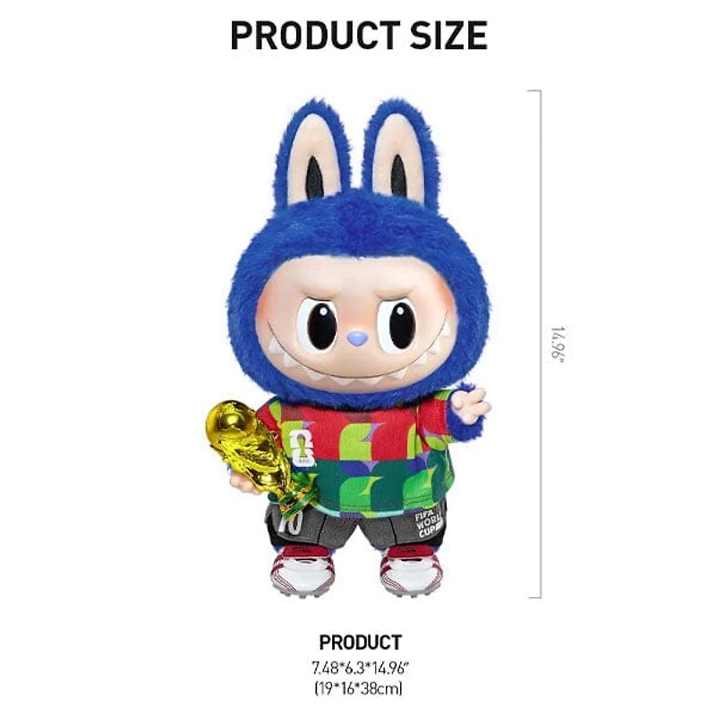 Pop Mart x THE MONSTERS & FIFA World Cup: Giant 15" Labubu "Catch the Win" Series Plush Doll (1pc)