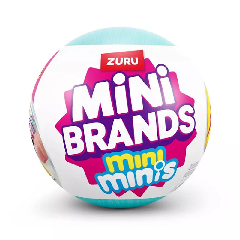 ZURU 5 Surprise Mini Brands Fill The Fridge Series 1 Collectible Capsule