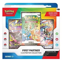 Pokémon TCG: First Partner Illustration Collection Series 3 (30 Cards + Sticker Sheet)