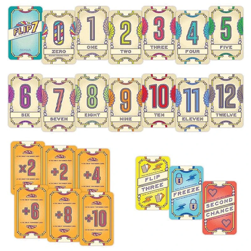 Flip 7™ Face-Paced Card Game by USAopoly