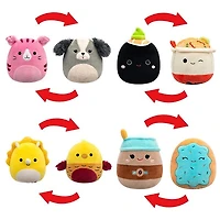 Squishmallows Flip-A-Mallows 5" Reversible Plush Toys Assortment A (Ships Assorted)