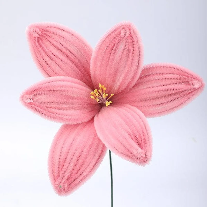 Studio Art DIY Chenille Flower Bouquet Craft Kit (206pc)