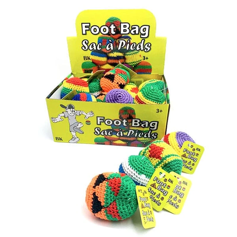 Knitted Foot Bag Juggling Sack (1pc) Ships Assorted