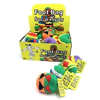Knitted Foot Bag Juggling Sack (1pc) Ships Assorted