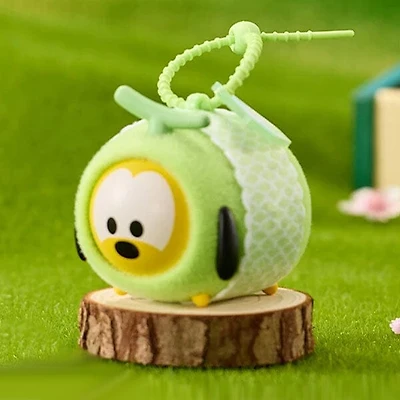 MINISO x Disney: Fruit Flocked Face Swap Series Figurine Keychain Blind Box (1pc)