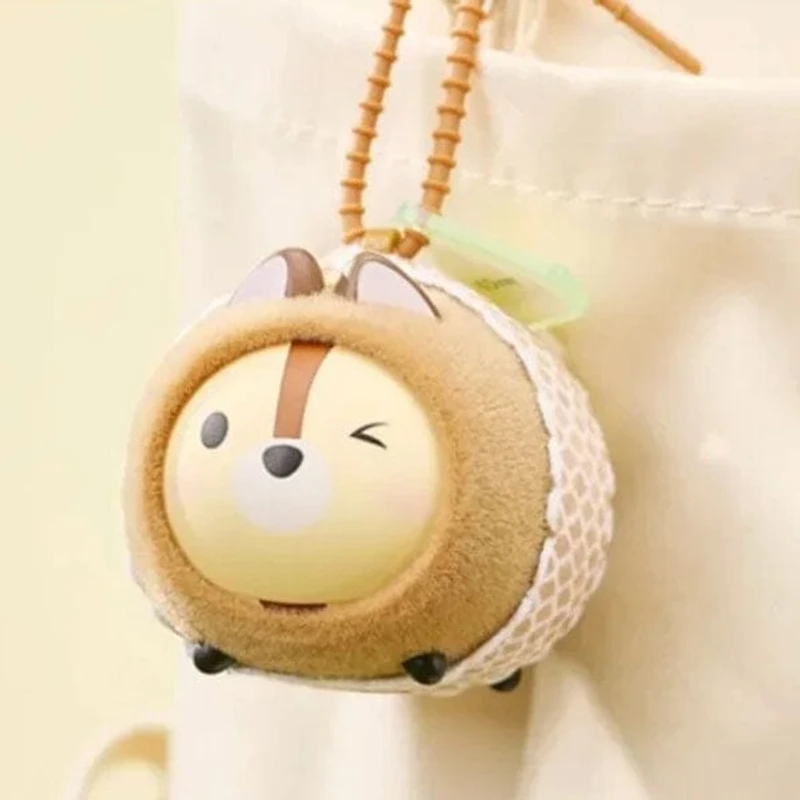 MINISO x Disney: Fruit Flocked Face Swap Series Figurine Keychain Blind Box (1pc)