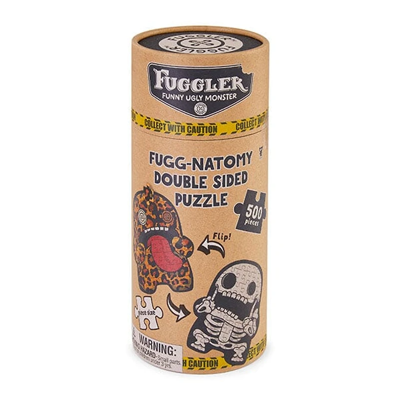 Fuggler Fugg-Natomy 500 Piece Double-Sided Oogah-Boogah Puzzle