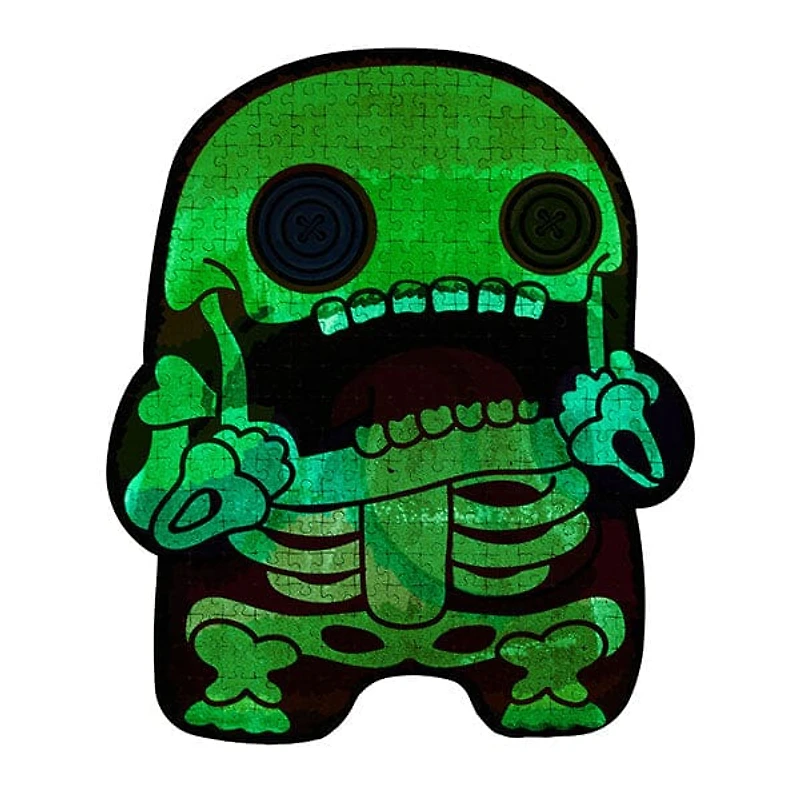 Fuggler X-Ray Glow-In-The-Dark 300 Piece Oogah-Boogah Puzzle