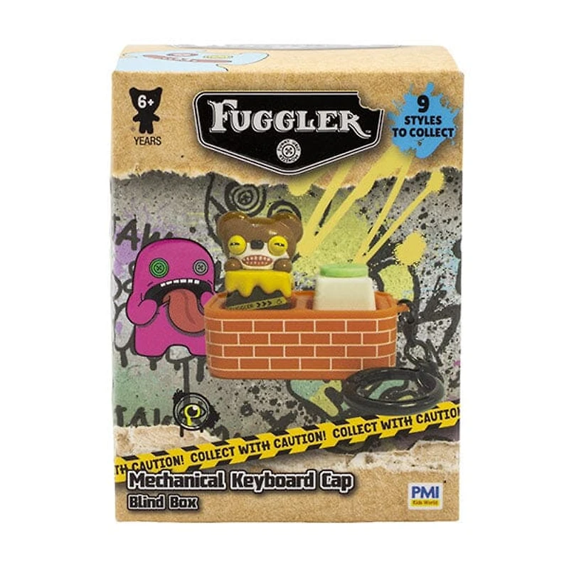 Fuggler Fidget Keyboard Cap Clicker Keychain Blind Box (1pc)