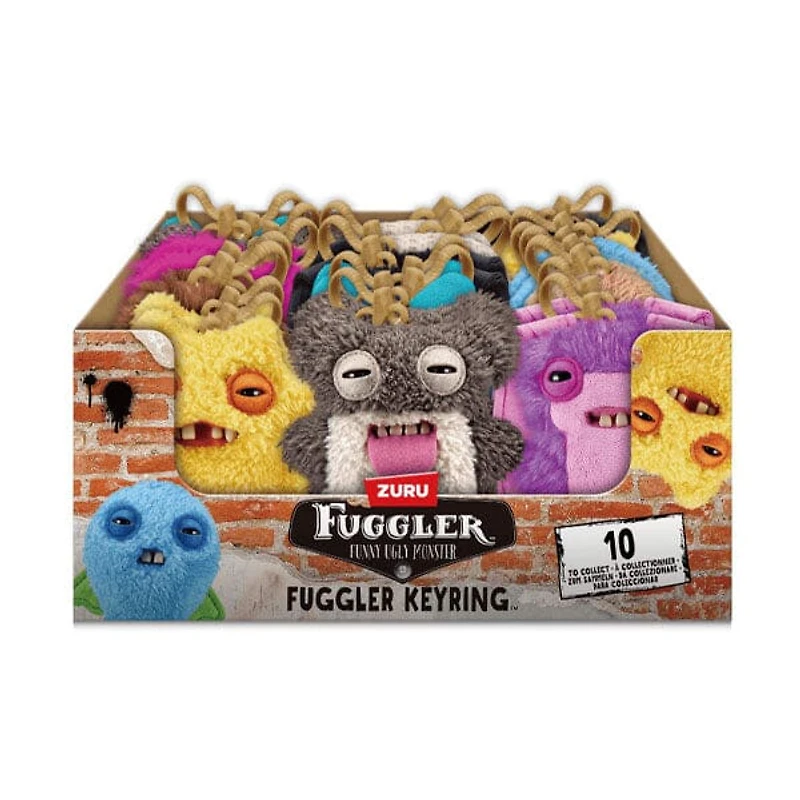 Fuggler Keyrings Series 5 Collectible 5" Plush Toy Hanger (1pc)