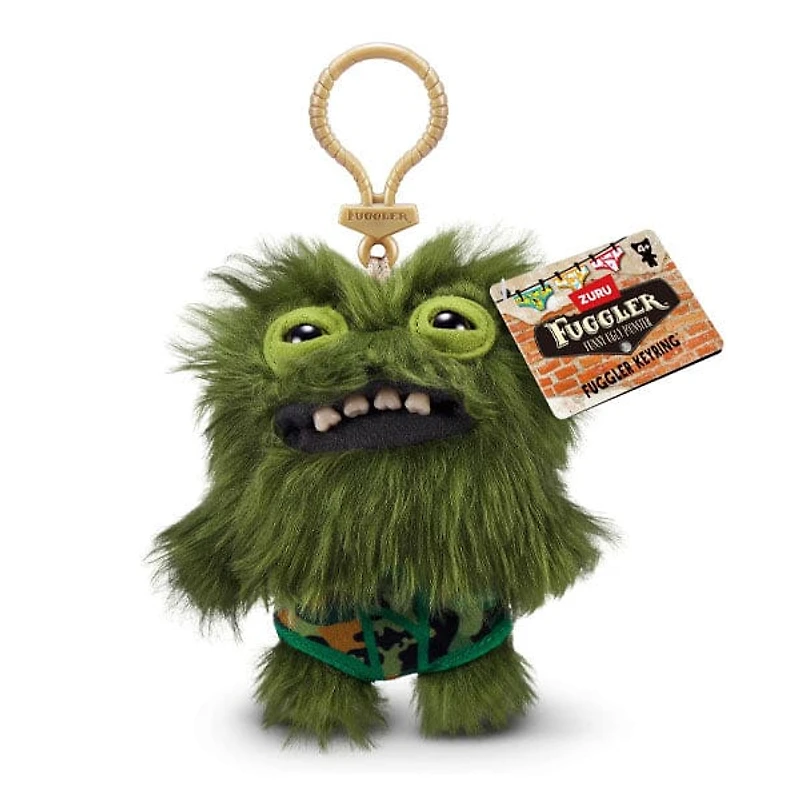 Fuggler Series 4 Budgie Keyring 5" Plush Toys (1pc) Style Ships Assorted