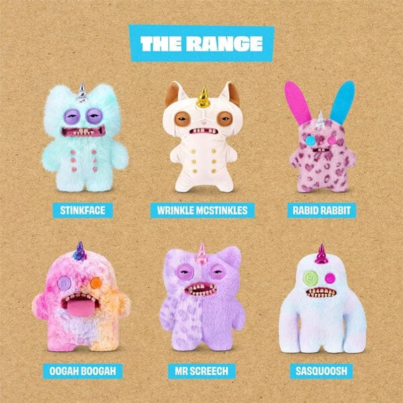 Fuggler Fugglercorns Series 1 Collectible 9" Plush Toy Blind Box (1pc)