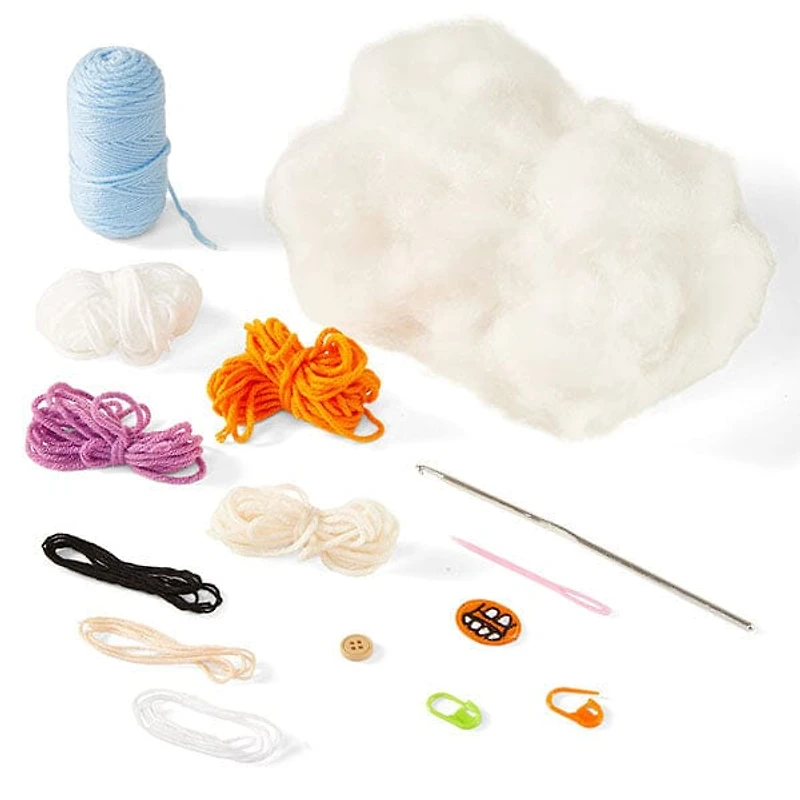 Fuggler DIY Crochet Plush Toy Complete Craft Kit For Beginners (1 Kit) Character Ships Assorted