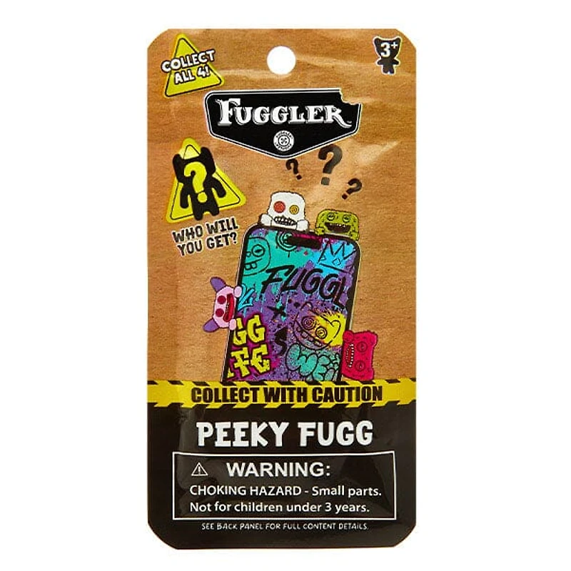 Fuggler Peeky Fugg Collectible Phone Hugging Figurine Blind Bag (1pc)