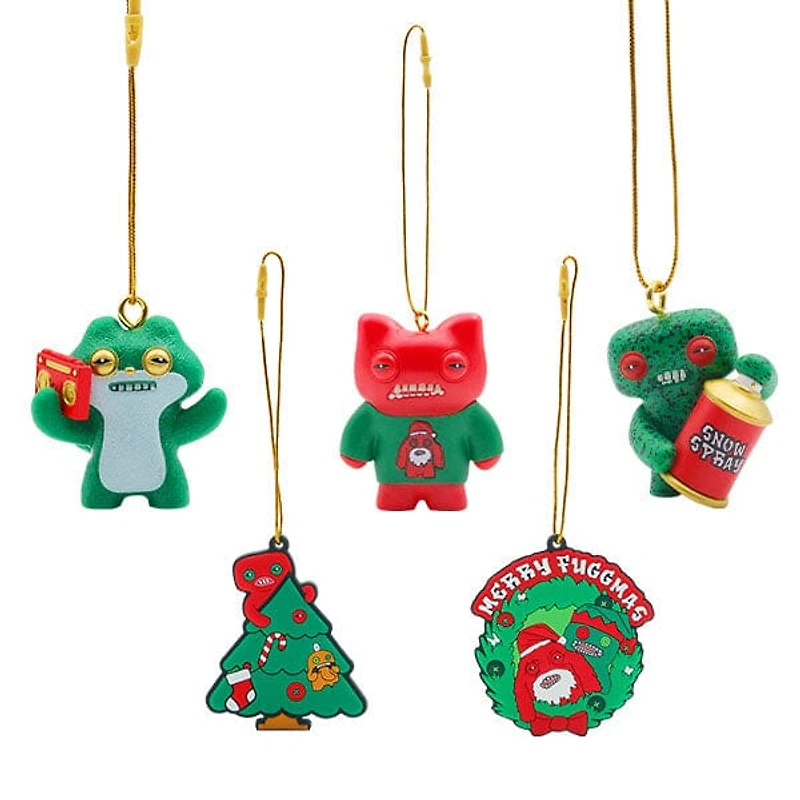 Fuggler Special Festive Edition Holiday Collectible Mini Figure Advent Countdown Calendar (24pc)