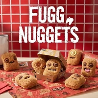 Fuggler Fugg Nuggets Keyrings Series 1 Collectible 5" Plush Toy Hanger Blind Box (1pc)